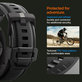 Spigen - Remienok Durapro Armor pre Apple Watch (42, 44, 45, 49mm), Black Edition