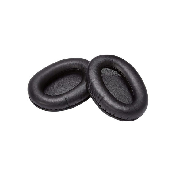 Náhradné Náušníky pre Kingston HyperX Cloud II, Koža, Čierne, 1 pár
