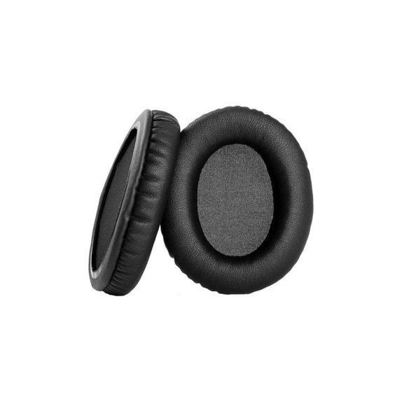 Náhradné Náušníky pre Kingston HyperX Cloud Flight, Stinger, Pamäťová pena + PU Koža, Čierne, 1 pár