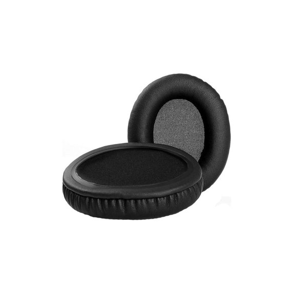 Náhradné Náušníky pre Kingston HyperX Cloud Flight, Stinger, Pamäťová pena + PU Koža, Čierne, 1 pár