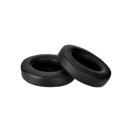 Náhradné Náušníky pre Razer Kraken V2 Pro, Pamäťová pena + PU Koža, Čierne, 1 pár