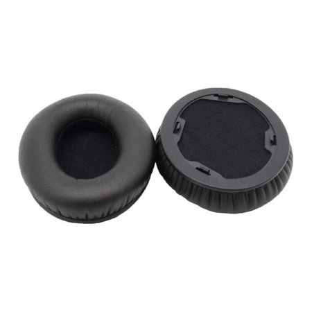 Náhradné Náušníky pre Beats Studio 1, Pamäťová pena + PU Koža, Čierne, 1 pár