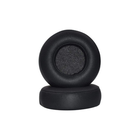 Náhradné Náušníky pre Beats Pro, Pamäťová pena + PU Koža, Čierne, 1 pár
