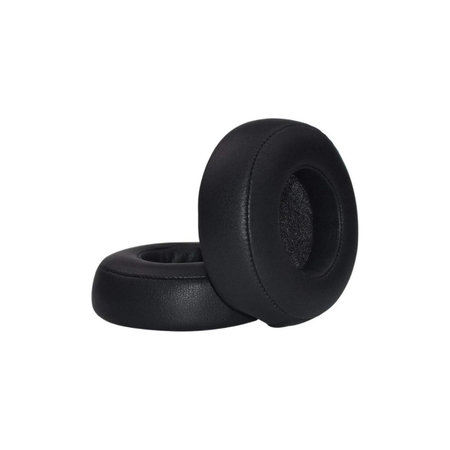 Náhradné Náušníky pre Beats Pro, Pamäťová pena + PU Koža, Čierne, 1 pár