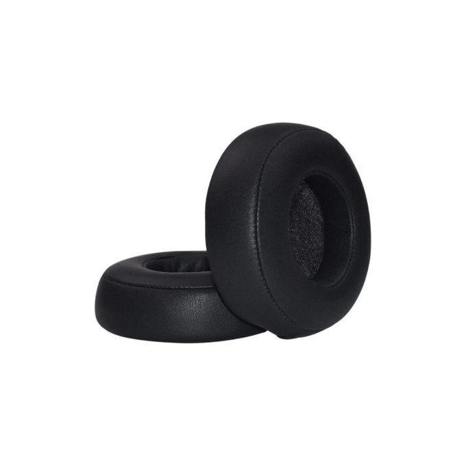 Náhradné Náušníky pre Beats Pro, Pamäťová pena + PU Koža, Čierne, 1 pár