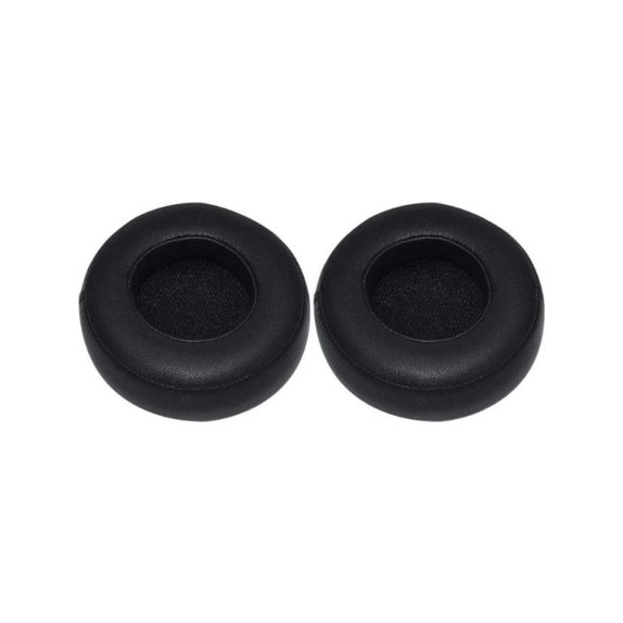 Náhradné Náušníky pre Beats Pro, Pamäťová pena + PU Koža, Čierne, 1 pár