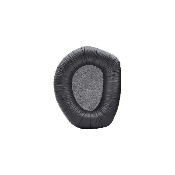 Náhradné Náušníky pre Sennheiser HDR175, RS175, Pamäťová pena + PU Koža, Čierne, 1 pár