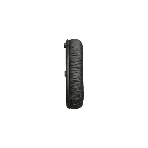 Náhradné Náušníky pre Sennheiser HDR175, RS175, Pamäťová pena + PU Koža, Čierne, 1 pár