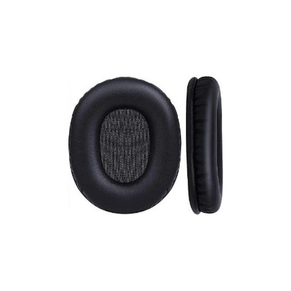 Náhradné Náušníky pre Audio-Technica ATH-M50X, PU Koža, Čierne, 1 pár