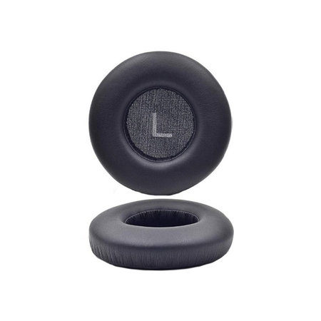 Náhradné Náušníky pre AKG K240S, Pamäťová pena + PU Koža, Čierne, 1 pár