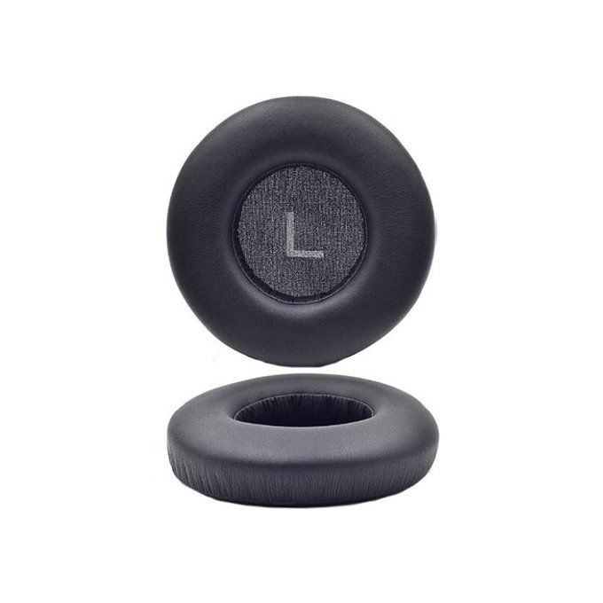 Náhradné Náušníky pre AKG K240S, Pamäťová pena + PU Koža, Čierne, 1 pár