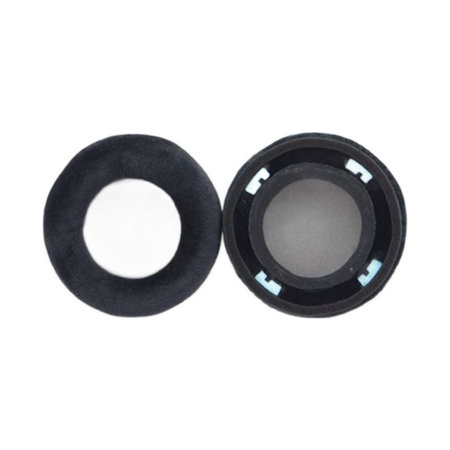 Náhradné Náušníky pre AKG K702, Pamäťová pena + Semiš, Čierne, 1 pár