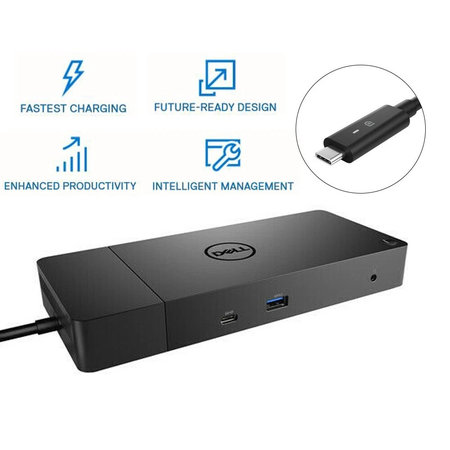 Dell WD19 K20A001 - Dokovacia stanica (USB-C) + Adaptér 130W Repasovaný