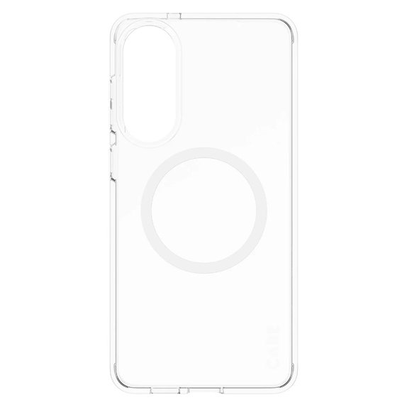 Puzdro Urban Combat s bielym QI pre Samsung Galaxy S25 Edge, Transparentná, PanzerGlass