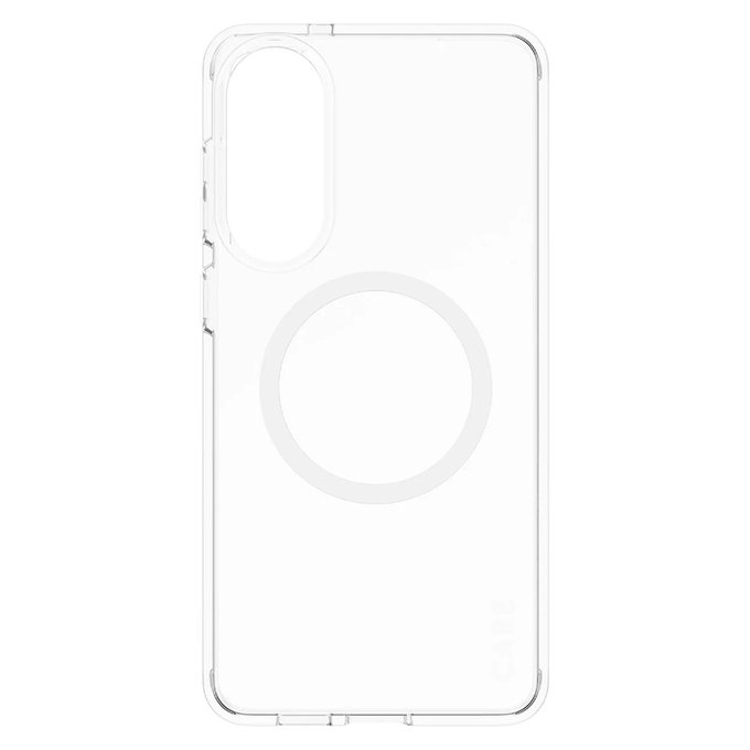 Puzdro Urban Combat s bielym QI pre Samsung Galaxy S25 Edge, Transparentná, PanzerGlass