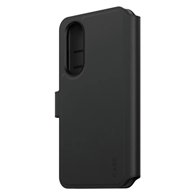 Puzdro Wallet Tango Two-In-One s QI pre Samsung Galaxy S25 Edge, Čierna, PanzerGlass