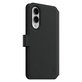 Puzdro Wallet Tango Two-In-One s QI pre Samsung Galaxy S25 Edge, Čierna, PanzerGlass