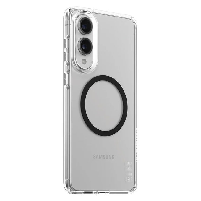Puzdro Urban Combat s čiernym QI pre Samsung Galaxy S25 Edge, Transparentná, PanzerGlass