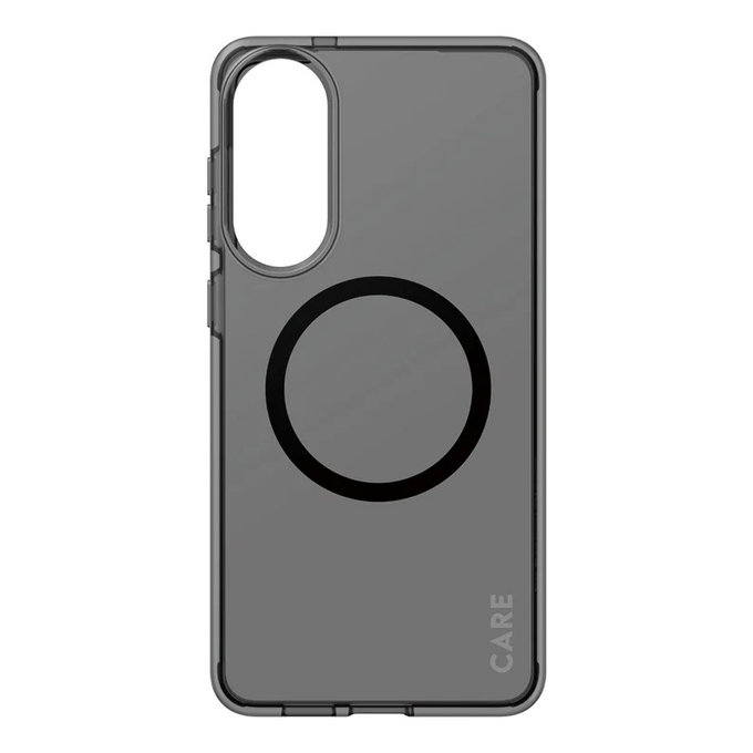 Puzdro Smokey s čiernym QI pre Samsung Galaxy S25 Edge, Čierna, PanzerGlass