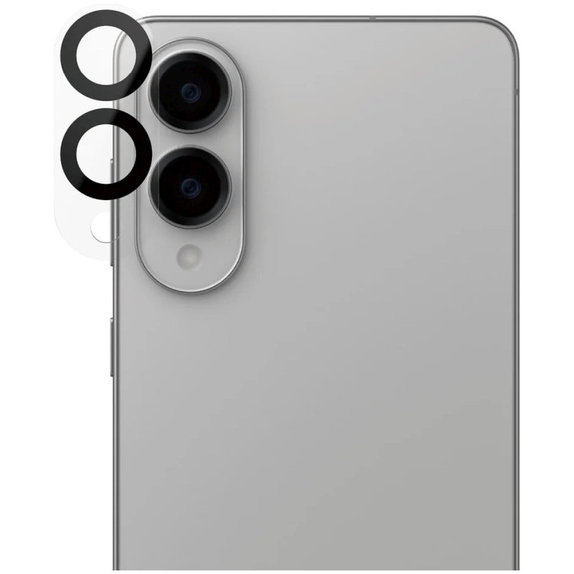 Ochranný kryt objektívu PicturePerfect pre Samsung S25 Edge, Čierna, PanzerGlass