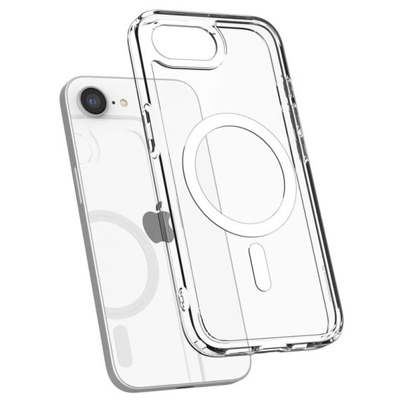Spigen - Puzdro Ultra Hybrid s MagSafe pre iPhone 16e, biela