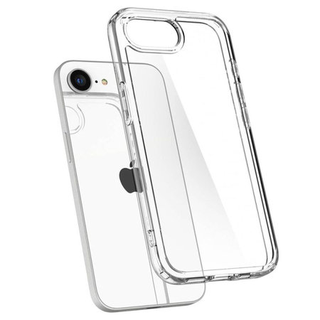 Spigen - Puzdro Ultra Hybrid pre iPhone 16e, Crystal Clear