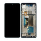 Motorola Edge 60 Fusion - LCD Displej + Dotykové Sklo + Rám (Amazonite) - 5D68C29879 Genuine Service Pack
