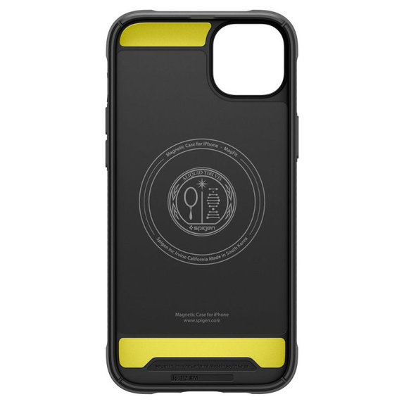 Spigen - Puzdro Rugged Armor s MagSafe pre iPhone 14, Matte Black