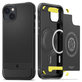 Spigen - Puzdro Rugged Armor s MagSafe pre iPhone 14, Matte Black