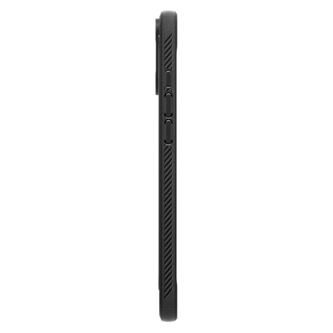 Spigen - Puzdro Rugged Armor s MagSafe pre iPhone 16, Matte Black