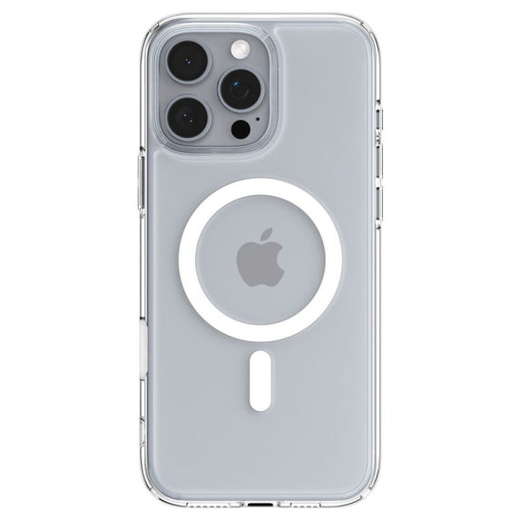 Spigen - Puzdro Ultra Hybrid "T" s MagSafe pre iPhone 16 Pro Max, biela