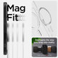 Spigen - Puzdro Ultra Hybrid "T" s MagSafe pre iPhone 16, Frost Black