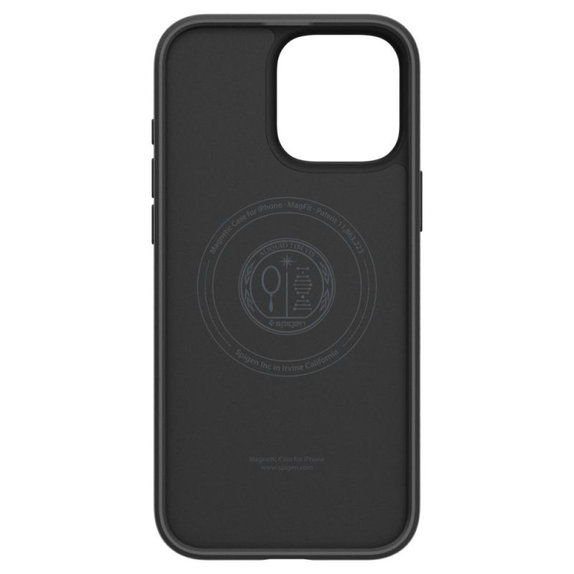 Spigen - Puzdro Liquid Air "T" s MagSafe pre iPhone 16 Pro Max, Matte Black