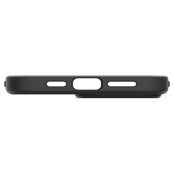 Spigen - Puzdro Liquid Air "T" s MagSafe pre iPhone 16 Pro, Matte Black