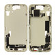 Stredný Rám s Batériou pre iPhone 15 | Yellow | ZD076-00671 | Genuine Apple