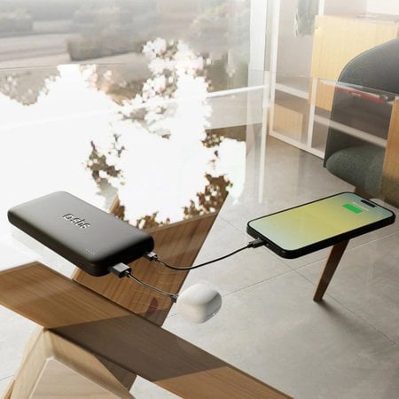 SBS - PowerBank 10000mAh, 10W, Infinity, LiFePO4, USB-C/USB-A, čierna