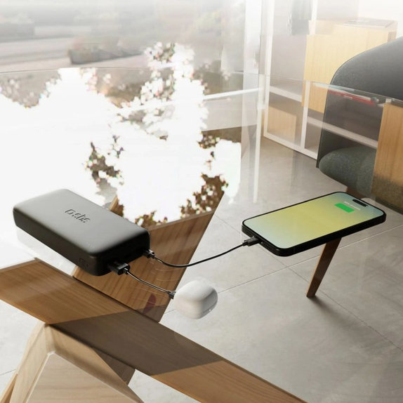 SBS - PowerBank 20000mAh, 10W, Infinity, LiFePO4, USB-C/USB-A, čierna