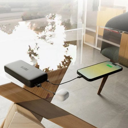 SBS - PowerBank 20000mAh, 10W, Infinity, LiFePO4, USB-C/USB-A, čierna