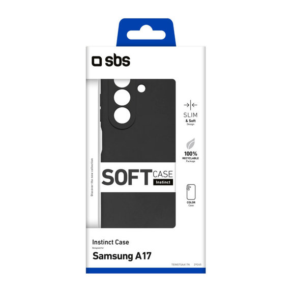SBS - Puzdro Instinct pre Samsung Galaxy A17 5G, čierna