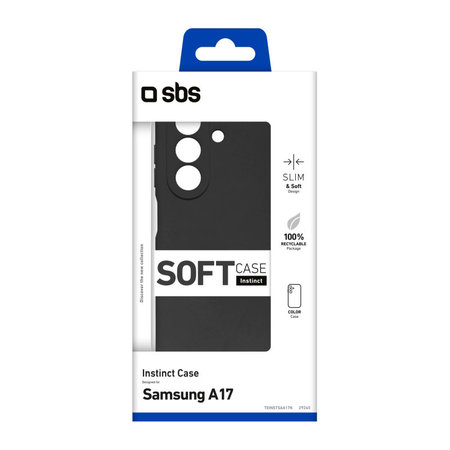 SBS - Puzdro Instinct pre Samsung Galaxy A17 5G, čierna