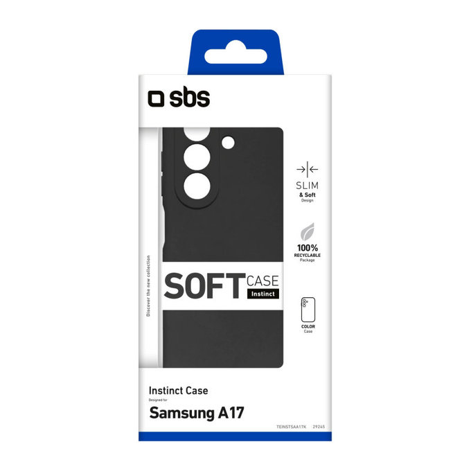 SBS - Puzdro Instinct pre Samsung Galaxy A17 5G, čierna