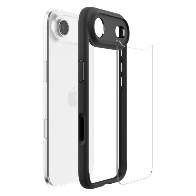 Spigen - Puzdro Ultra Hybrid pre iPhone 17 Air, Matte Black