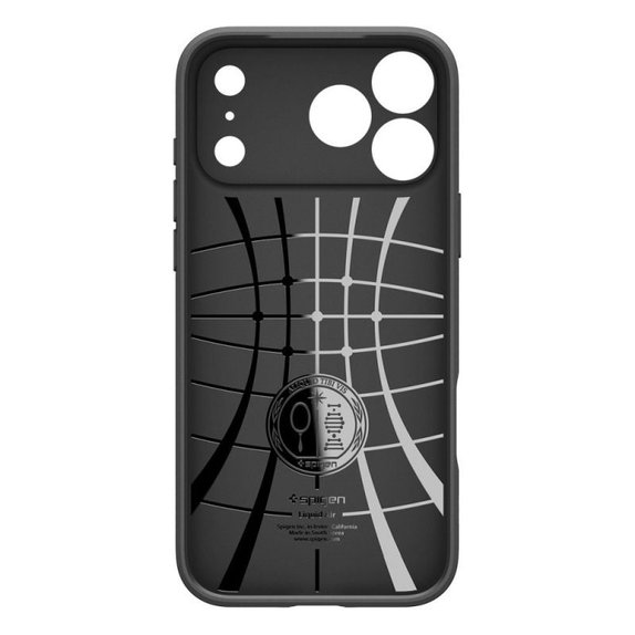 Spigen - Puzdro Liquid Air pre iPhone 17 Pro, Matte Black