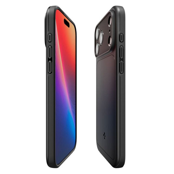 Spigen - Puzdro Thin Fit s MagSafe pre iPhone 17 Pro, čierna
