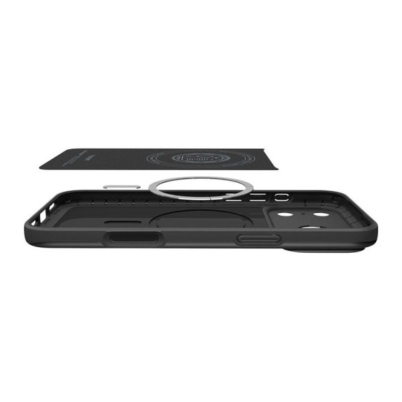 Spigen - Puzdro Thin Fit s MagSafe pre iPhone 17 Pro, čierna
