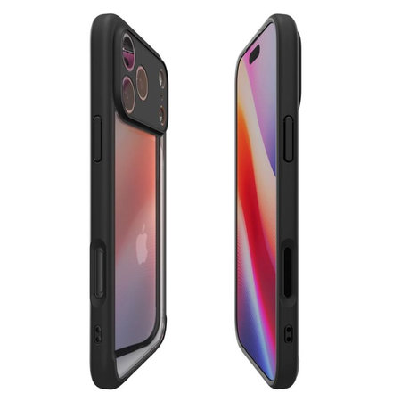 Spigen - Puzdro Ultra Hybrid pre iPhone 17 Pro, Matte Black