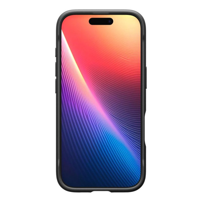 Spigen - Puzdro Rugged Armor s MagSafe pre iPhone 17, Matte Black