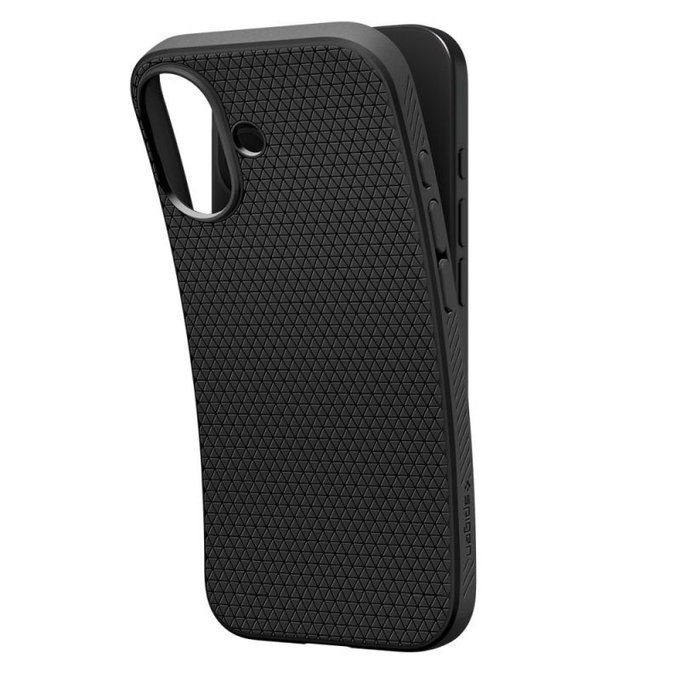 Spigen - Puzdro Liquid Air pre iPhone 17, Matte Black