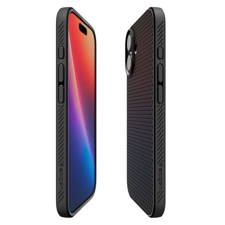 Spigen - Puzdro Liquid Air pre iPhone 17, Matte Black