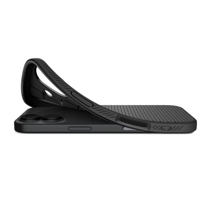 Spigen - Puzdro Liquid Air pre iPhone 17, Matte Black